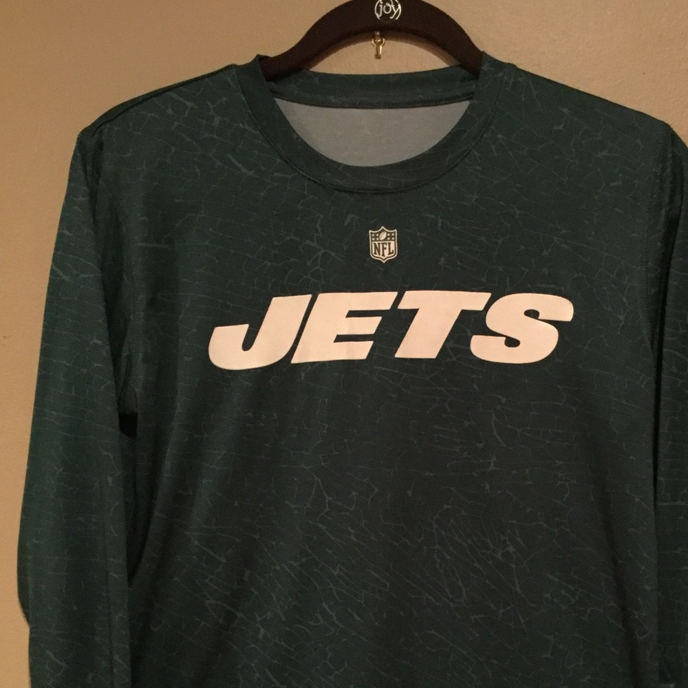 NY Jets.  dry wick// long sleeve
